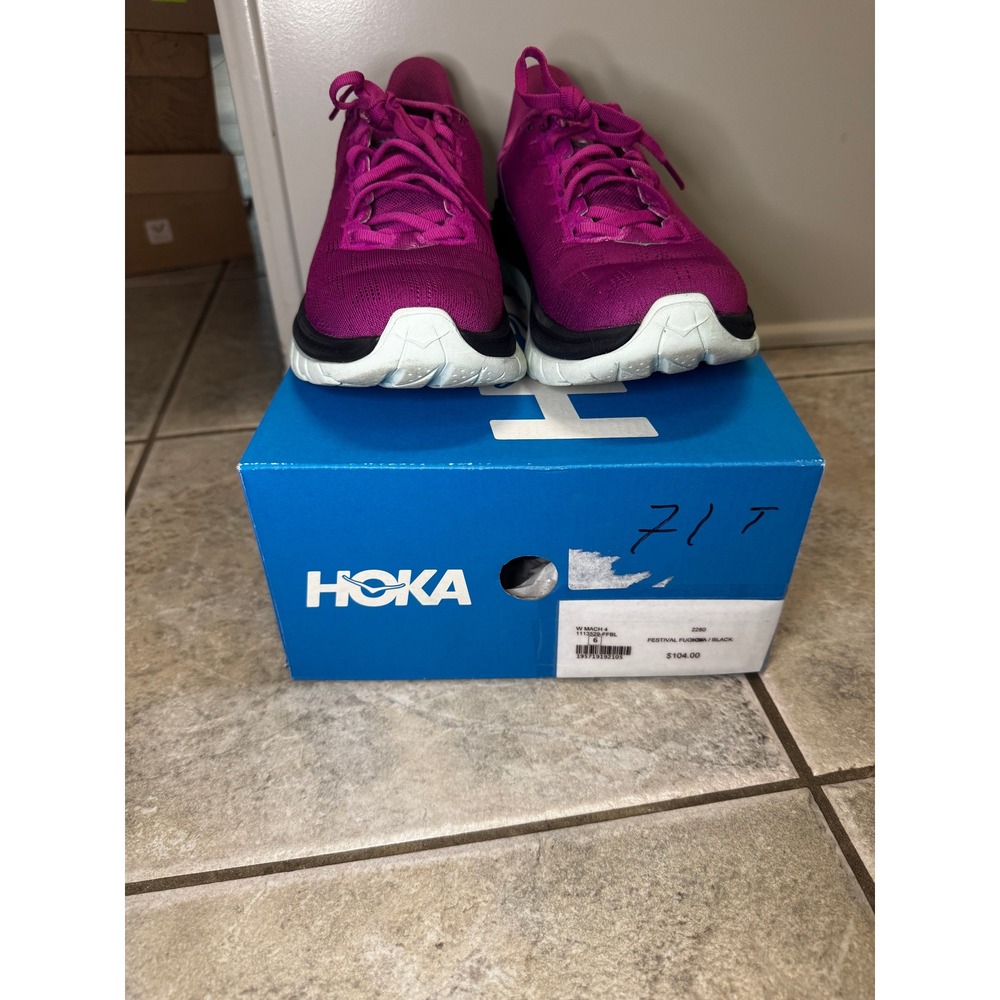 Hoka Womens Pink Running Shoes ProFly Sneakers Athletic Shoes Size 6